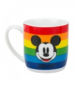 Caneca Porcelana Mickey Arco-Íris 300ml - Disney